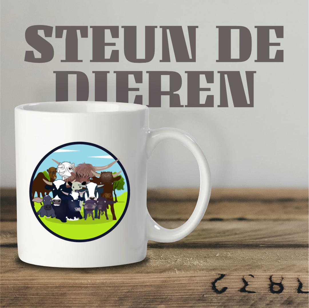 Happy Bull Mok - Koffiemok/Theemok