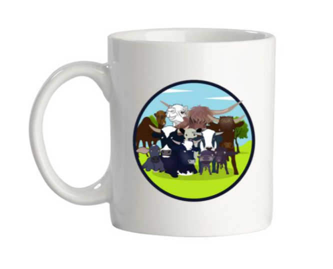 Happy Bull Mok - Koffiemok/Theemok